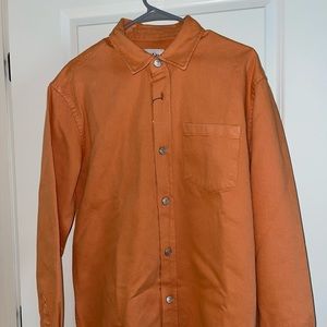 Zara denim button down long sleeve